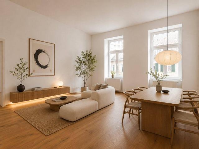 Seltene Altbau Gelegenheit | Sanierte 3 Zimmer Wohnung mit Loggia