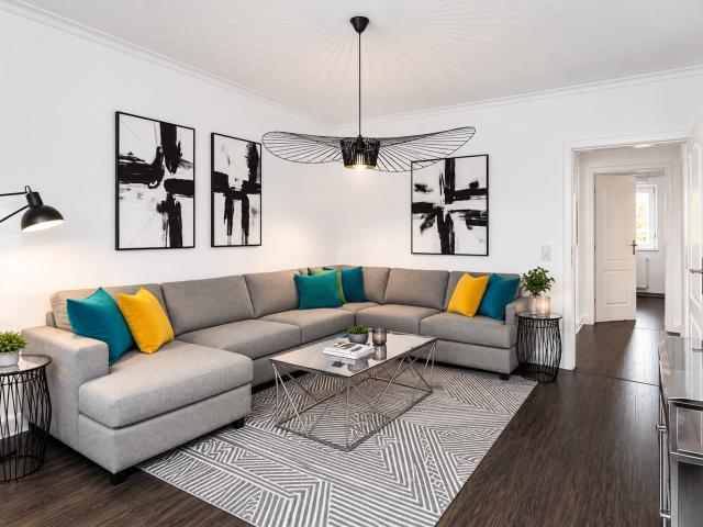 Seltene Erdgeschosswohnung mit Gartenanteilen, 2 Bädern und 120 m² Wohnfläche