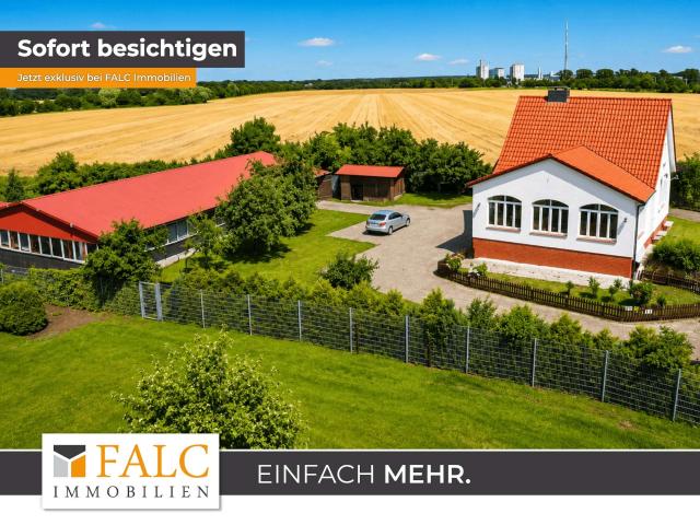 Seltene Gelegenheit: Großzügiges Anwesen mit Lagerhalle, Tiefgarage und 7 Zimmern