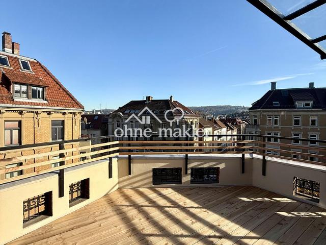 Seltene Gelegenheit im KfW Denkmal: Altbau Loft, große Dachterrasse & High End Ausstattung ERSTBEZUG