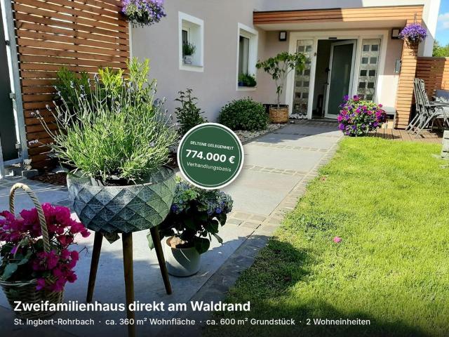 Seltene Gelegenheit: Zweifamilienhaus direkt am Waldrand