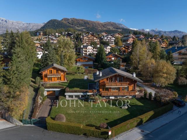 Seltene Gelegenheit: 2 Chalets auf einem Grundstück von 2789m2