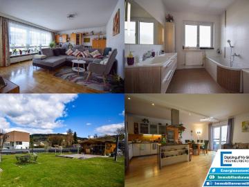 Seltene Kombination in Bestlage: großzügige Wohnung mit Loggia, Garage und sonnigem Grundstück in St. Oswald