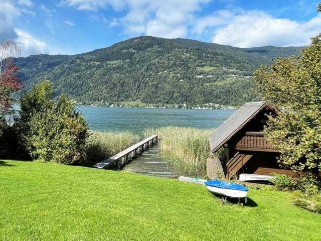 SELTENES SEEJUWEL IN SONNIGER PANORAMALAGE AM OSSIACHER SEE