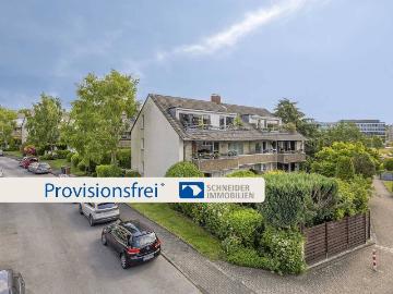 Seltenheit: 3 Zimmer Gartenwohnung mit zwei Bädern und Garage in Ratingen Mitte