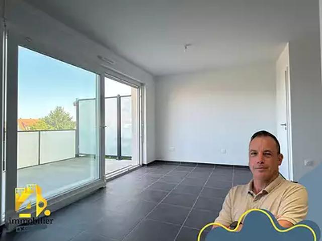 Sélestat 67600 Achat / Vente appartement 2 pièces t2 terrasse parking