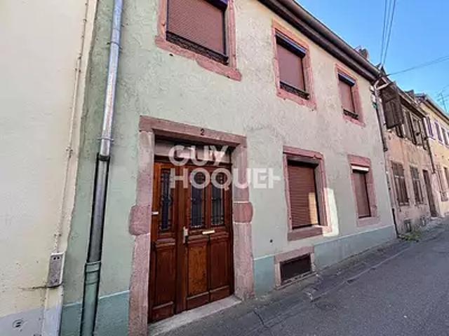 Sélestat 67600 Achat / Vente maison 4 pièces t4 au dernier étage
