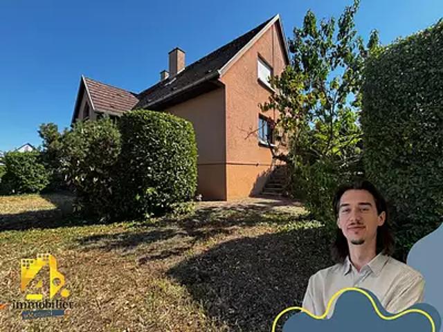 Sélestat 67600 Achat / Vente maison 6 pièces t6 jardin terrasse