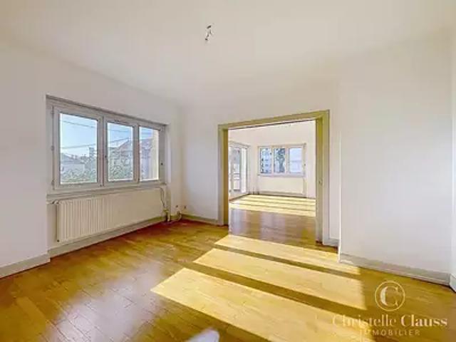 Sélestat 67600 Location appartement 4 pièces t4 au dernier étage cave