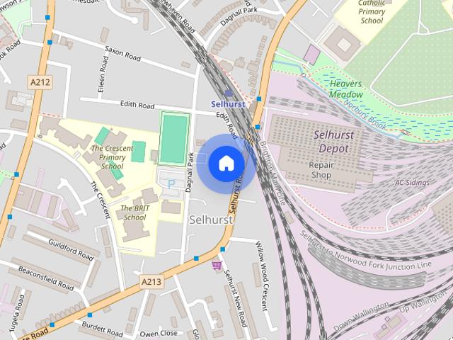 Selhurst Road, South Norwood, London, SE25