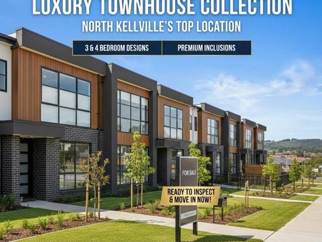 Selling Fast Luxury Townhouses at Top Location of North kellyville