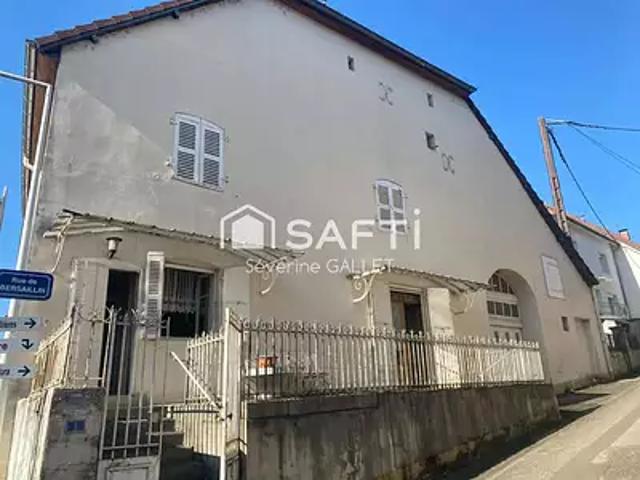 Sellières 39230 Achat / Vente maison 4 pièces t4 terrasse