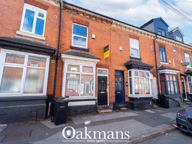 SELLY OAK, BIRMINGHAM B29 4 bed terraced house to rent £500 pcm £115 pw