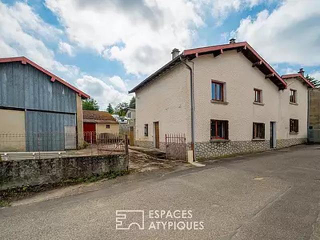 Septème 38780 Achat / Vente maison 6 pièces t6 au dernier étage cave