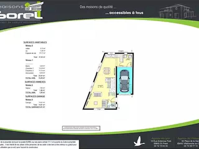 Septème 38780 Programme neuf maison neuf à vendre 3 pièces