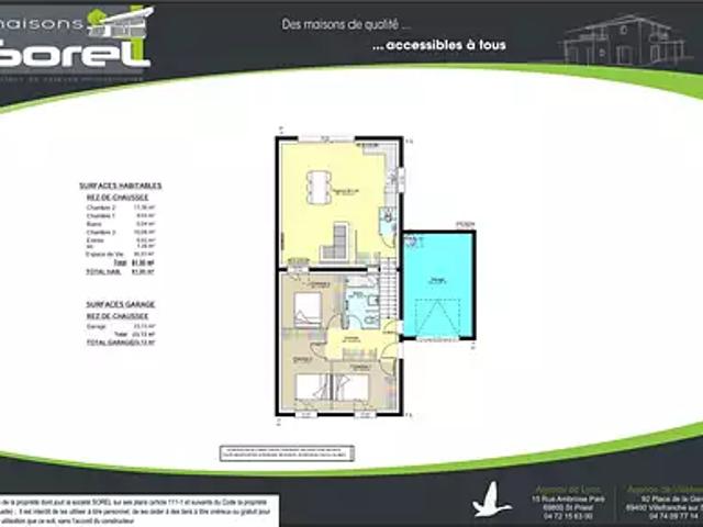 Septème 38780 Programme neuf maison neuf à vendre 4 pièces
