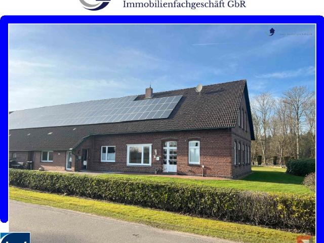 sep. Erdgeschosswohnung mit Terrasse und EBK in Westerstede