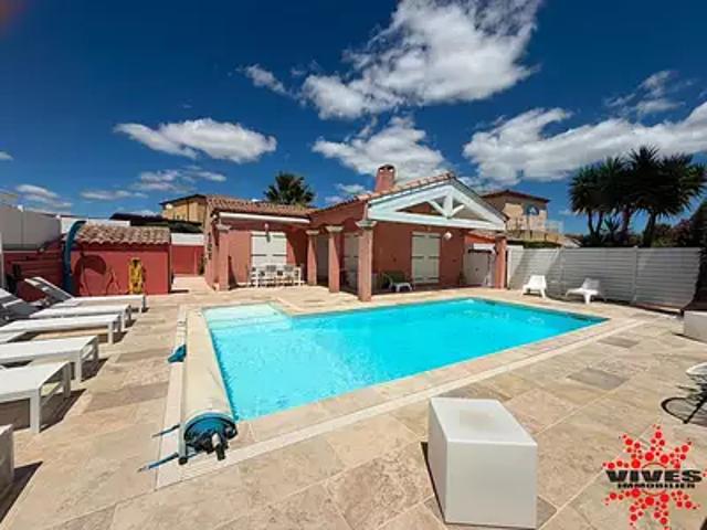 Servian 34290 Location maison 4 pièces t4 au dernier étage piscine