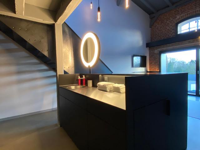 Serviced 40 sqm design loft with gallery in GT Isselhorst