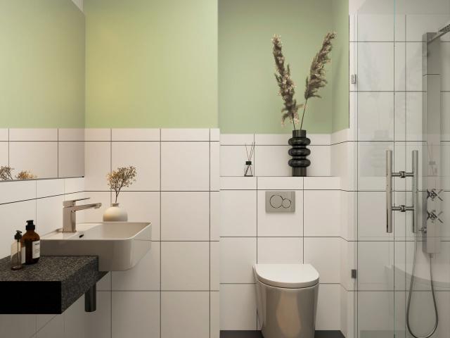 Serviced Studio Apartment with Large Single Bed & Large Windows or 1m² Balcony, Berlin Amsterdam Apartments for Rent