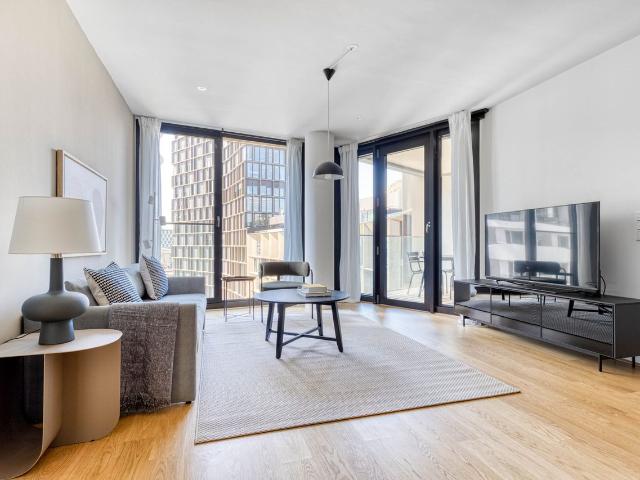 Serene Favoriten 2BR w/ Gym, Lounge & Elevator, nr Metro, Vienna Amsterdam Apartments for Rent