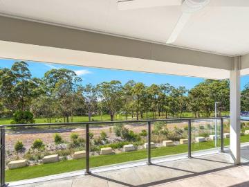 Serene retirement living with scenic golf course outlooks