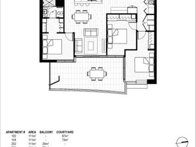 SERENITY ON SECOND 3 BED UNIT