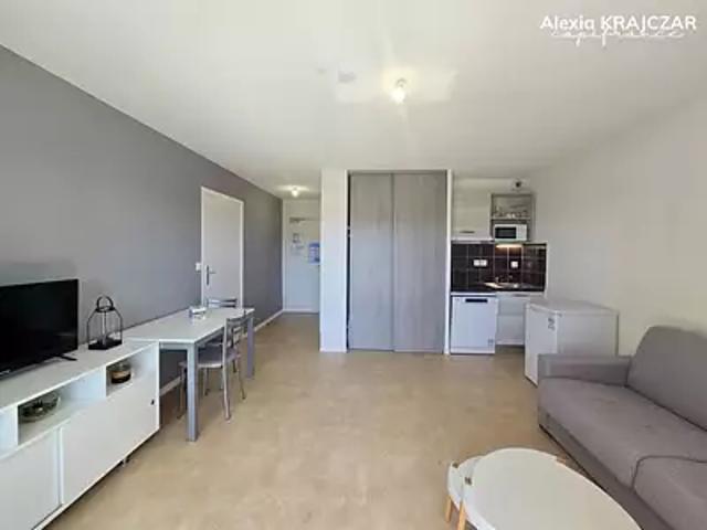 Sérignan 34410 Achat / Vente appartement 1 pièce t1 piscine terrasse