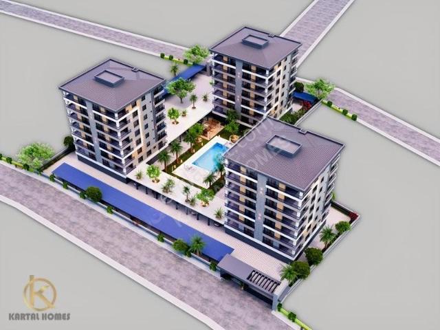 Serik Gedikde Havuzlu Lüks Sitede Satılık 3+1 Daire