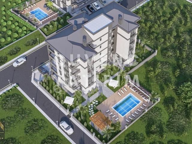 Serik Orta Mh. Havuzlu Elit Sitede 2+1 Satılık Sıfır Daire