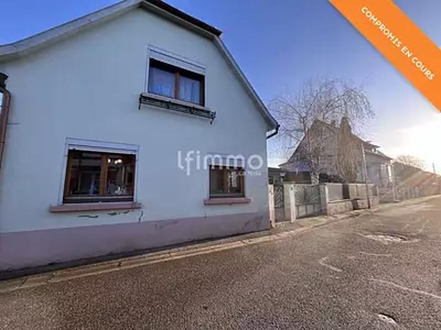 Sermersheim 67230 Achat / Vente maison 4 pièces t4 terrasse