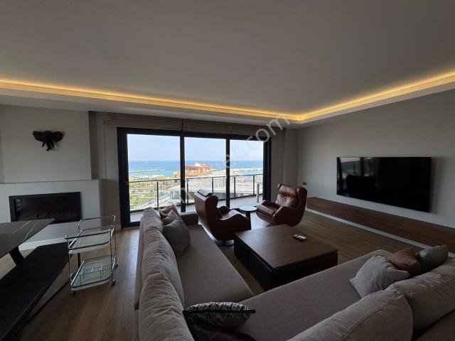 Seron Rezidans'ta Full Deniz Manzaralı Eşyalı Kiralık Daire