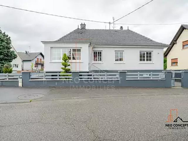 Sessenheim 67770 Achat / Vente maison 5 pièces t5