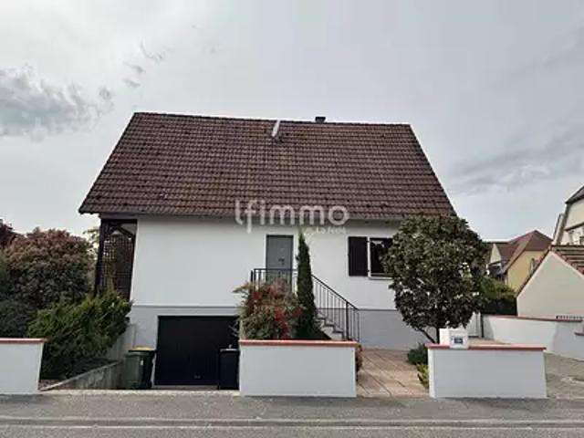 Sessenheim 67770 Achat / Vente maison 6 pièces t6 terrasse