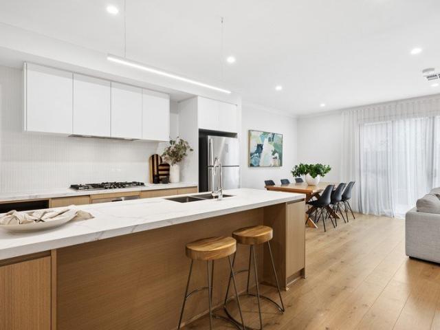 Set back from Fullarton, a step up in townhouse city cusp living