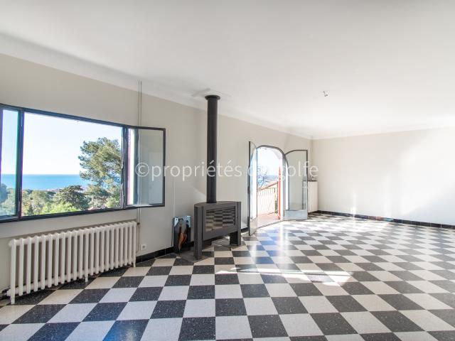 Sète, Mont Saint Clair sud, villa vue mer avec rapports locatifs