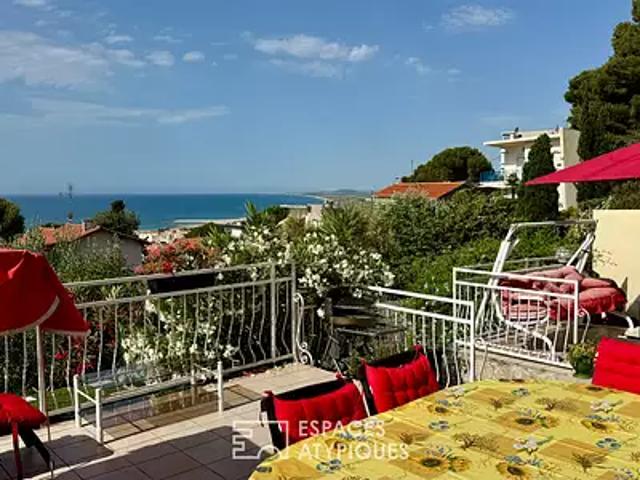 Sète 34200 Achat / Vente maison 6 pièces t6 au dernier étage