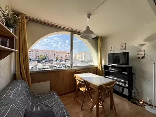 Sète 34200 Location appartement 1 pièce t1 balcon