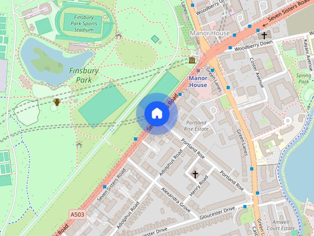 Seven Sisters Road, London