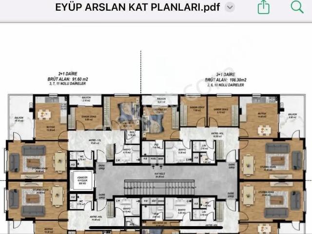 Sevgi Emlaktan Anayol Kenarında Lüks Dairaler