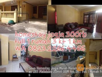 Rumah Disewakan di Tlogoadi - Taman