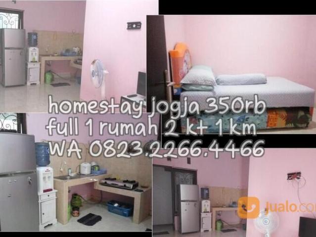 Sewa Homestay Yogyakarta 2KT AC Furnis Polda DIY Liburan UGM JIH Condong Catur RS Sar Harian Bulanan