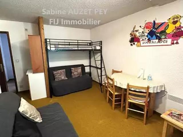 Seyne 04140 Achat / Vente appartement 1 pièce t1 jardin terrasse