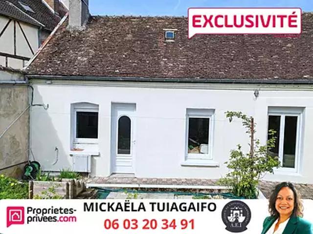 Sézanne 51120 Achat / Vente maison 3 pièces t3 jardin cave
