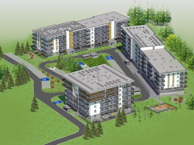 Nowoczesne 3 pokojowe mieszkanie z balkonem, klimatyzacją