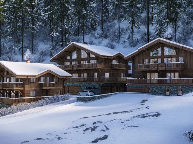 Ski in 4 chambres chalet individuel à vendre à Chatel en con. m² Châtel