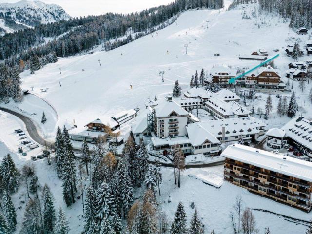Ski in/Ski out am Nassfeld: Gepflegtes Apartment mit Balkon