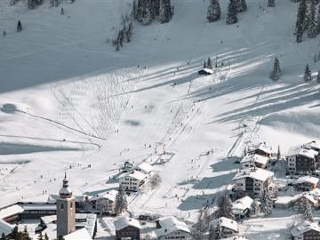Ski in/Ski out 3.5 Zi. Gartenwohnung in Lenzerheide, top Lage