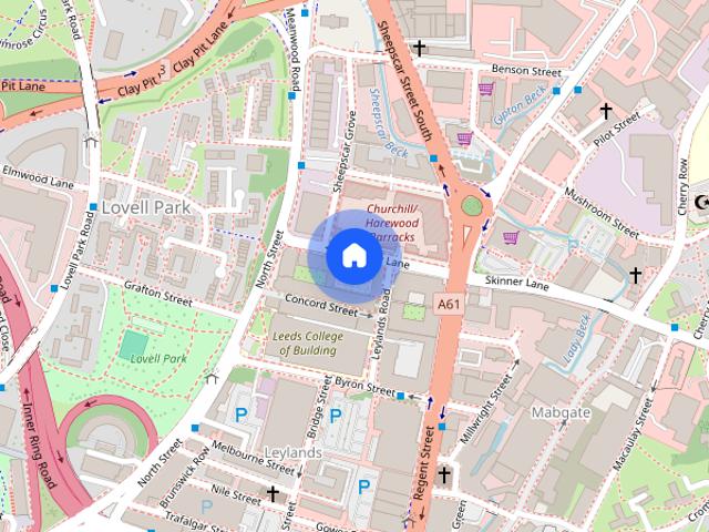 Skinner Lane, Leeds, West Yorkshire, LS7