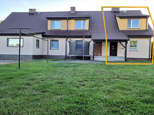 Skrajny dom 58,5 m² z ogródkiem bezczynszowy